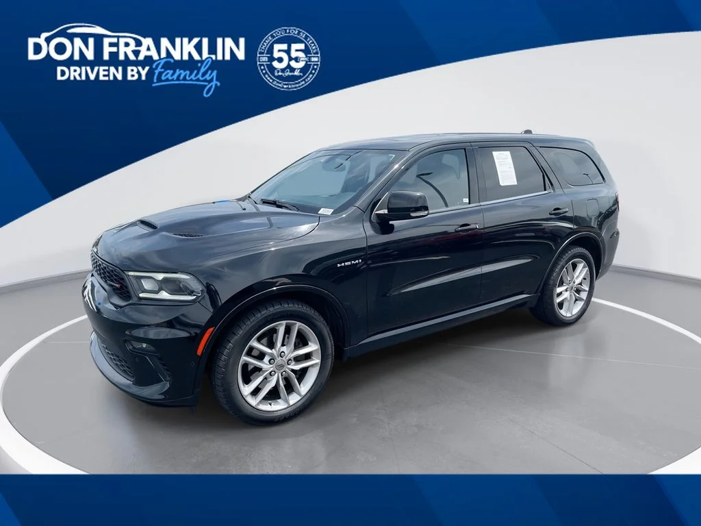 Used 2021 Black Dodge R/T image 1