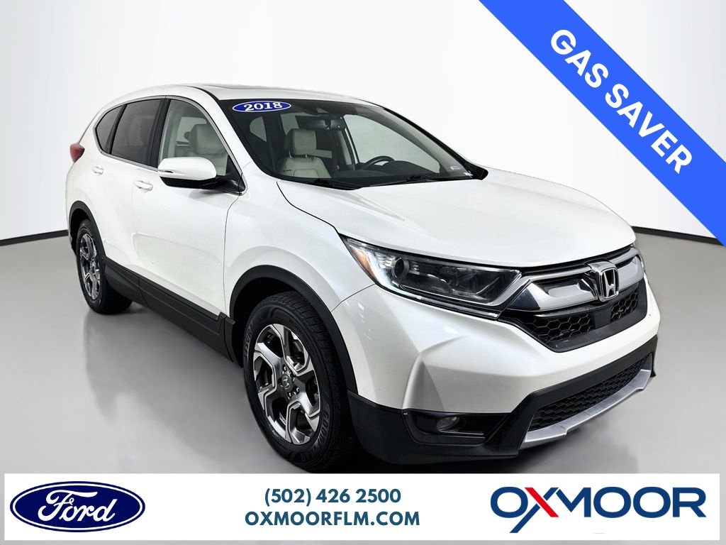 Used 2018 White Diamond Pearl Honda EX-L image 1