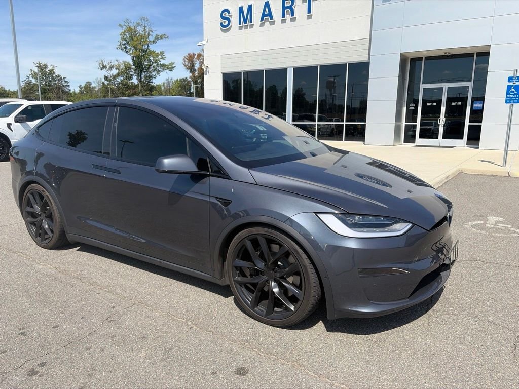 Used 2022 Tesla Model X Plaid with VIN 7SAXCBE62NF349915 for sale in South Boston, VA