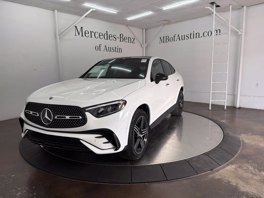 New 2027 White Mercedes-Benz GLC 300 Coupe image 3