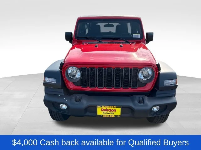 New 2026 Firecracker Red Clearcoat Jeep Sport image 2