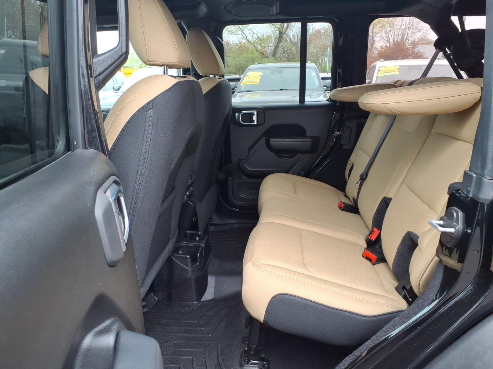 Certified Used 2022 Black Jeep Unlimited Sport S image 11