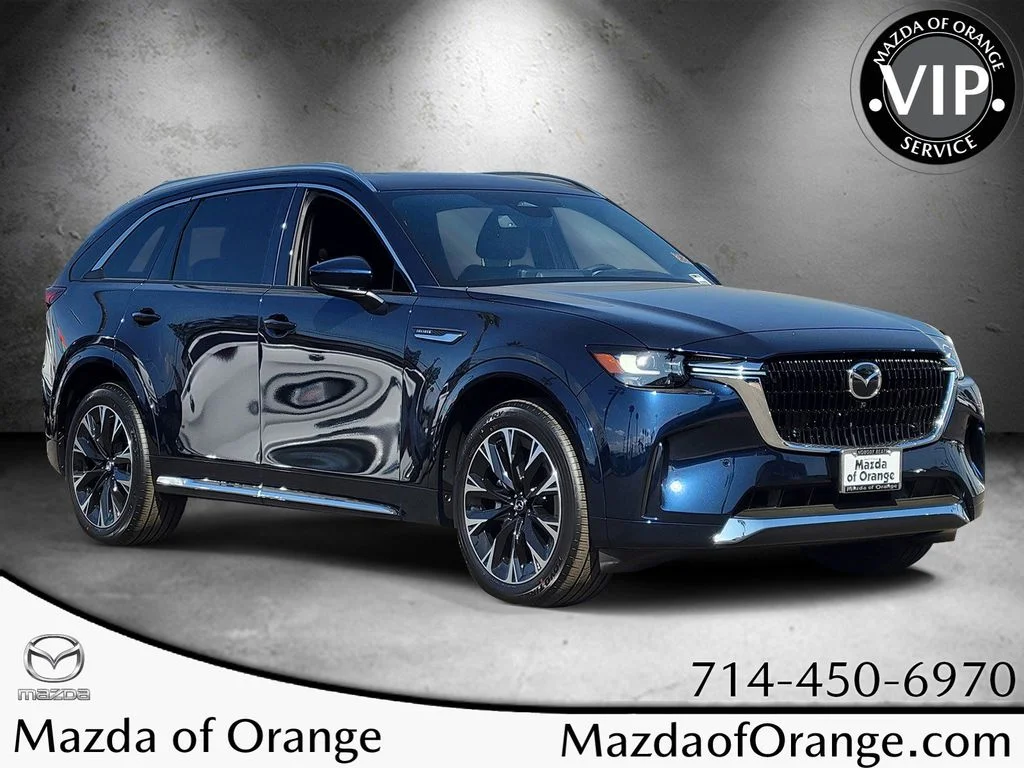 New 2026 Deep Crystal Blue Mica Mazda 3.3 Turbo S Premium Plus AWD image 1