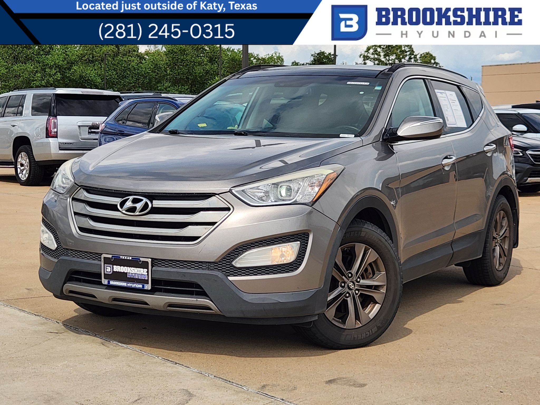 Used 2015 Mineral Gray Hyundai 2.4L (A6) image 1