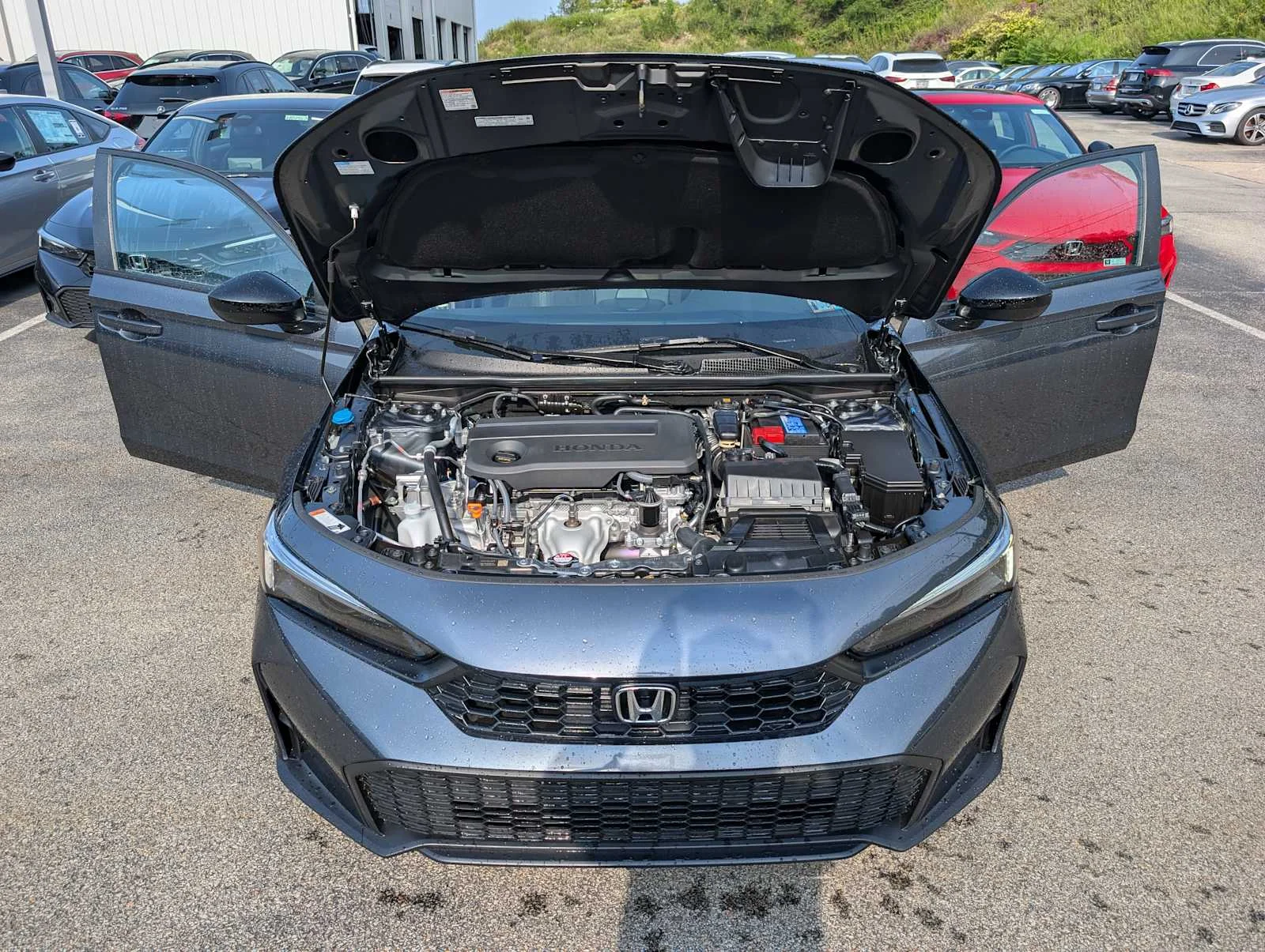 New 2026 Meteorite Gray Metallic Honda Sport image 10