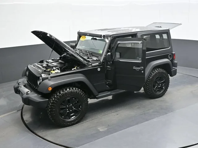 Used 2014 Black Jeep Willys Wheeler image 28
