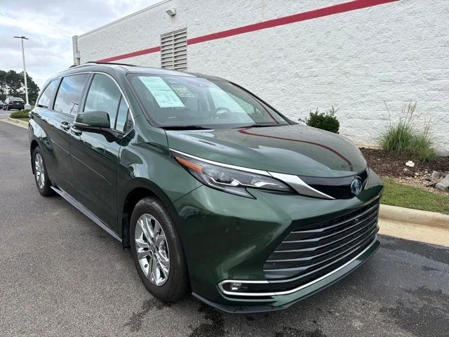 Certified Used 2024 Green Toyota Platinum image 1