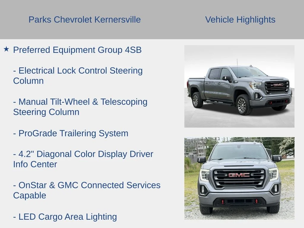 Used 2021 Gray GMC AT4 image 26