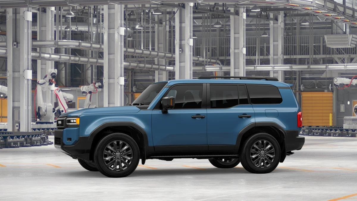 New 2027 Heritage Blue Toyota Land Cruiser image 3