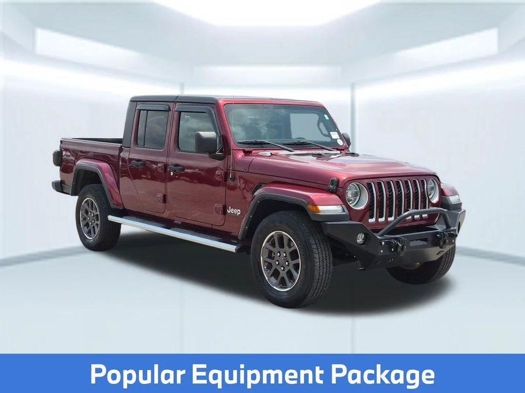 Used 2021 Red Jeep Overland image 9