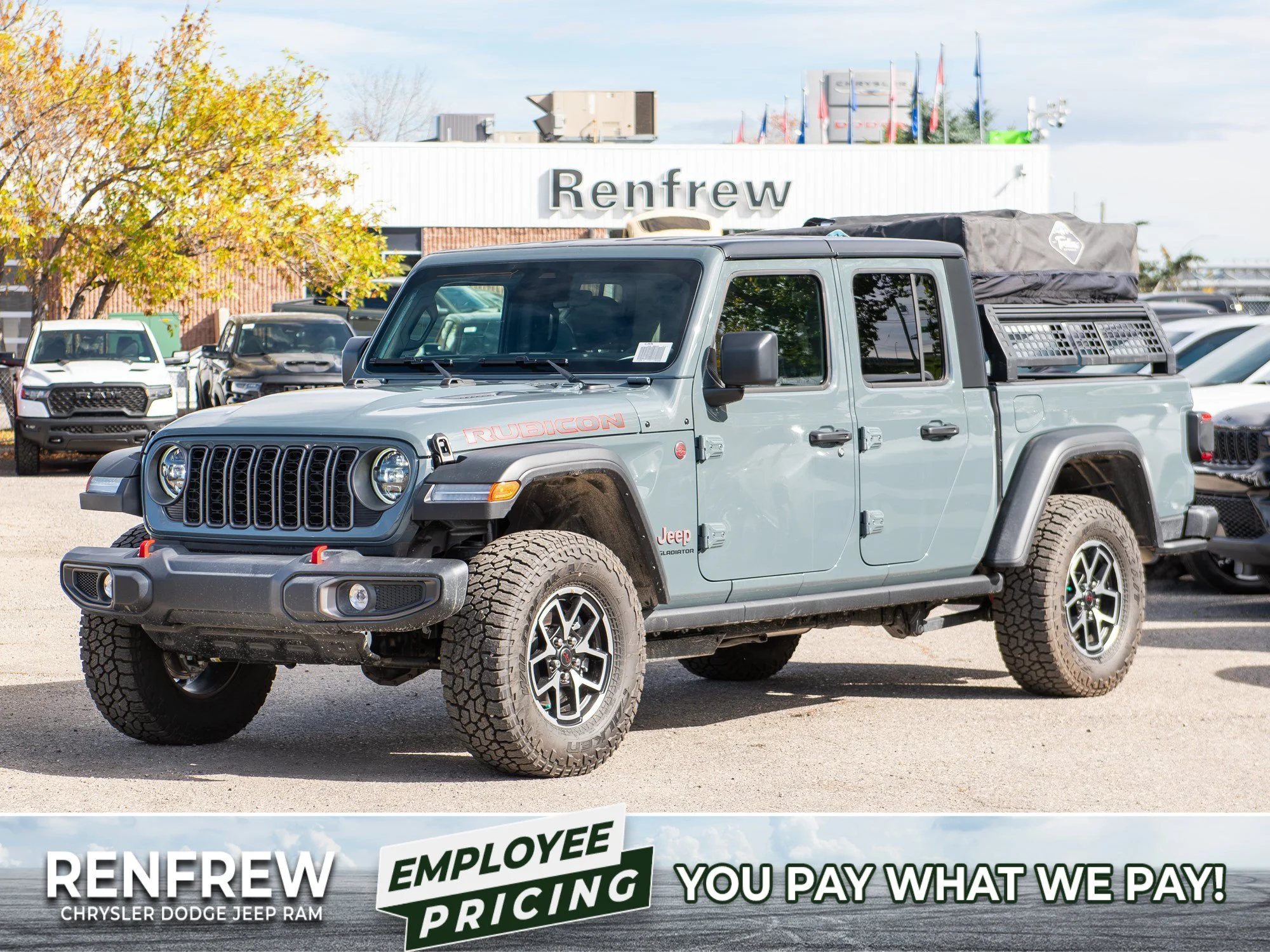 New 2026 Dark blue Jeep Rubicon* 4x4, Nappa Leather, Roof Top Tent, Bed-Rack image 1