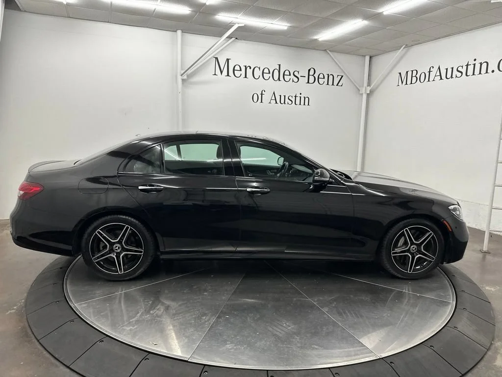 Certified Used 2022 Black Mercedes-Benz E 350 image 9