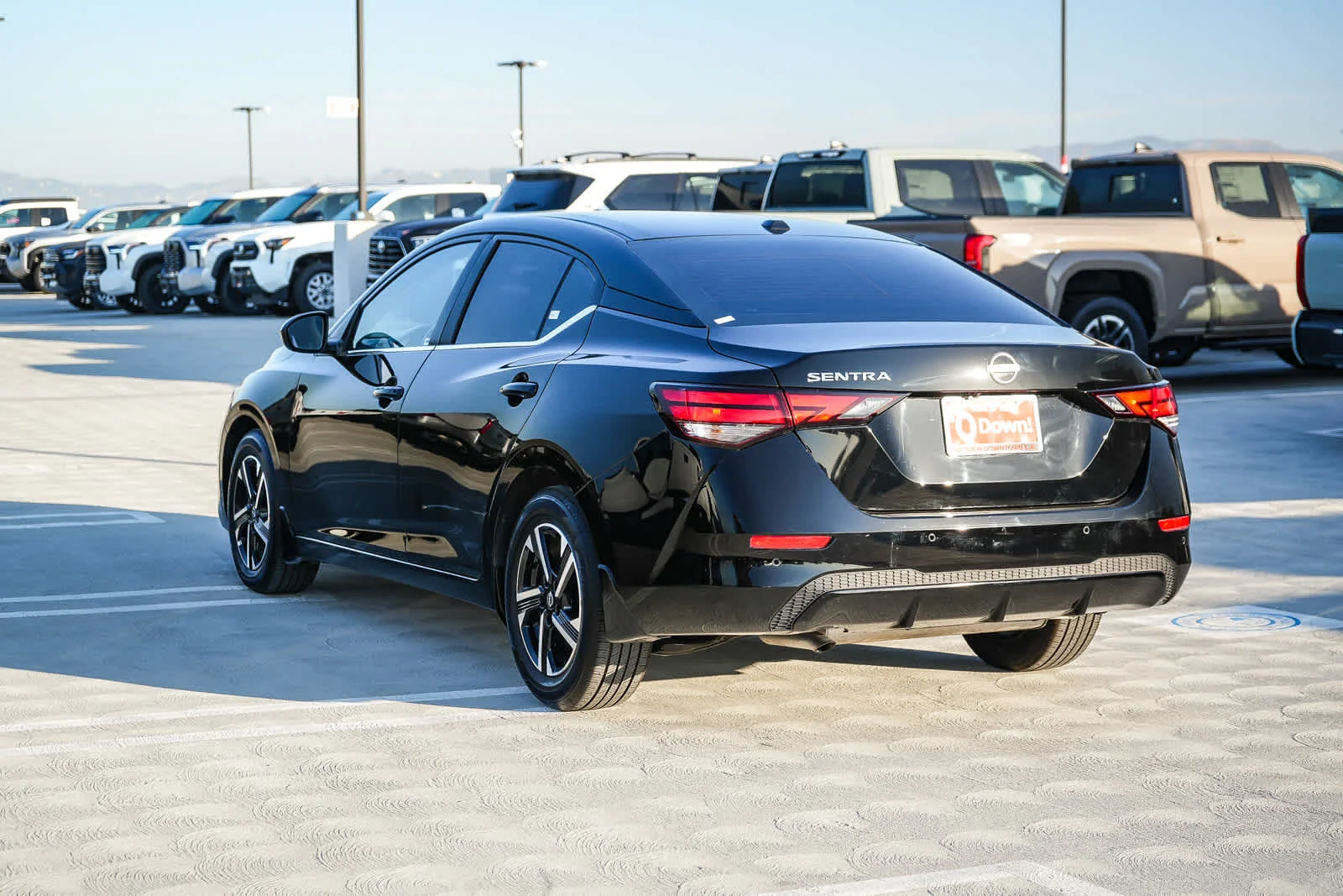 Used 2025 Super Black Nissan SV image 8
