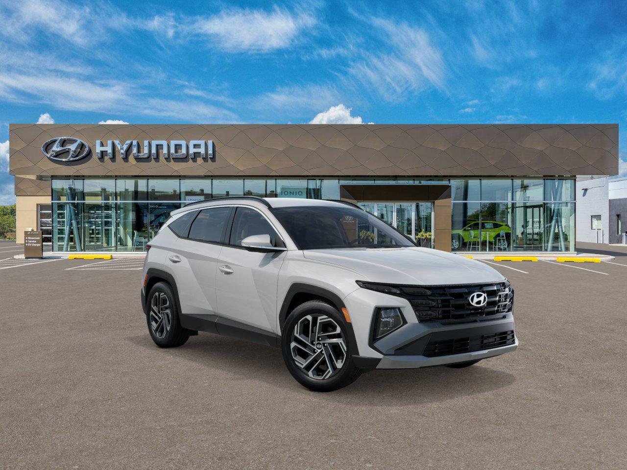 New 2026 White Hyundai SEL Plus AWD image 2