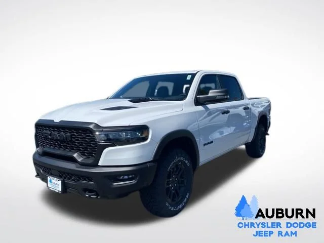 New 2026 Bright White Clear-Coat Exterior Paint RAM REBEL image 3