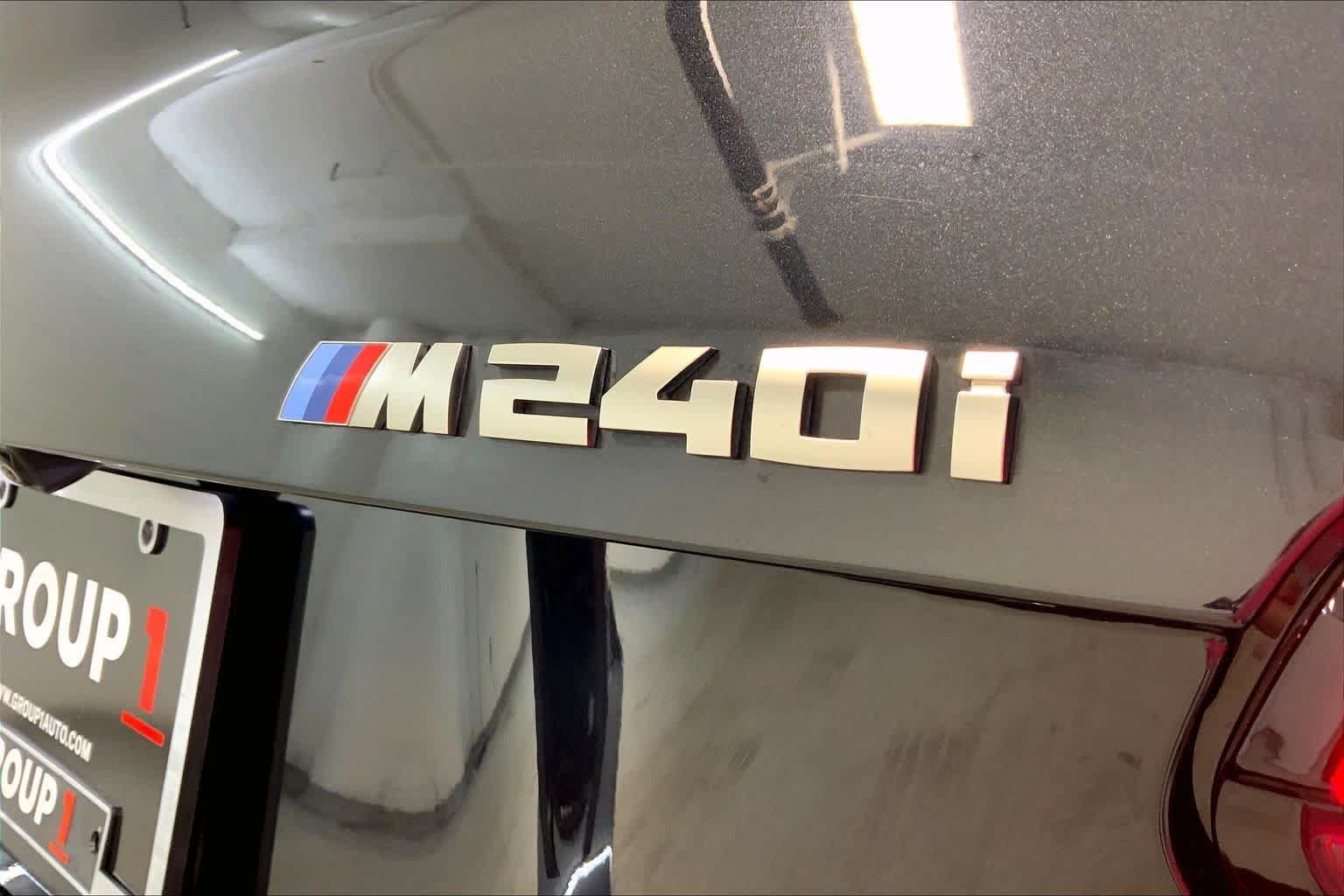 Used 2023 Black Sapphire Metallic BMW M240i xDrive image 29