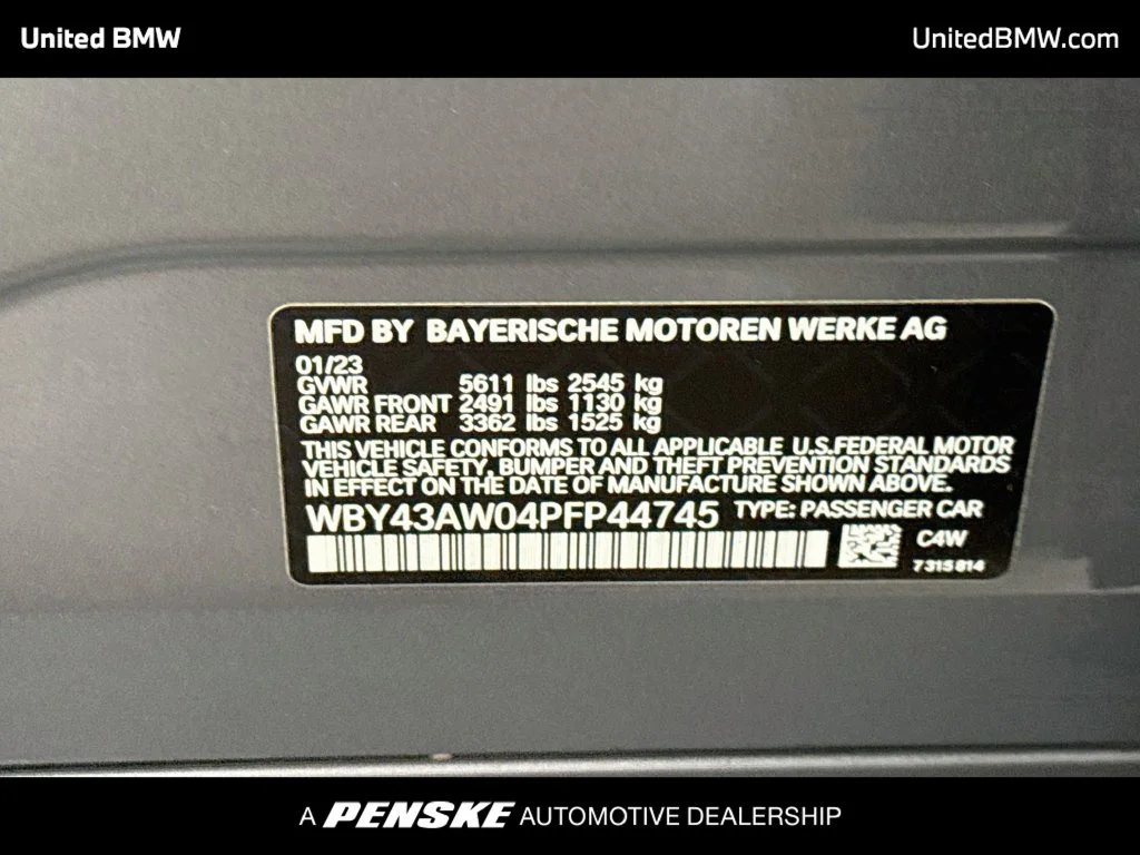 Certified Used 2023 Gray Metallic BMW eDrive35 image 21