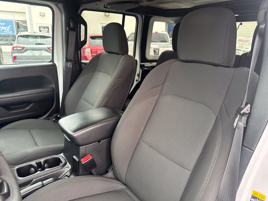 Certified Used 2023 Bright White Clearcoat Jeep Sport image 17