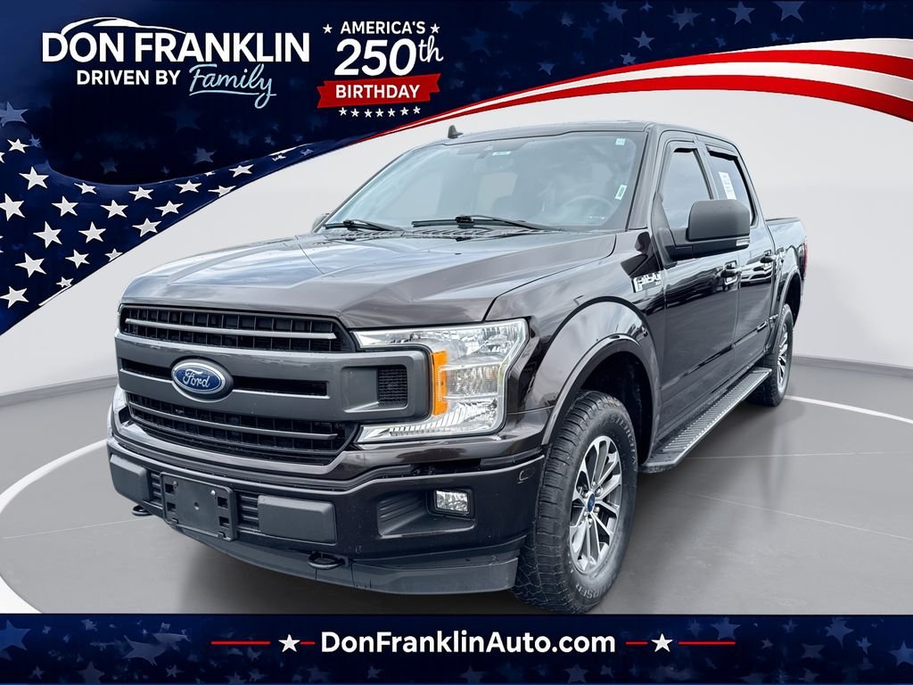 Used 2020 Red Ford XLT image 1
