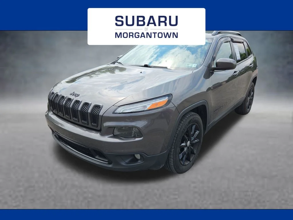 Used 2014 Gray Jeep Latitude image 1