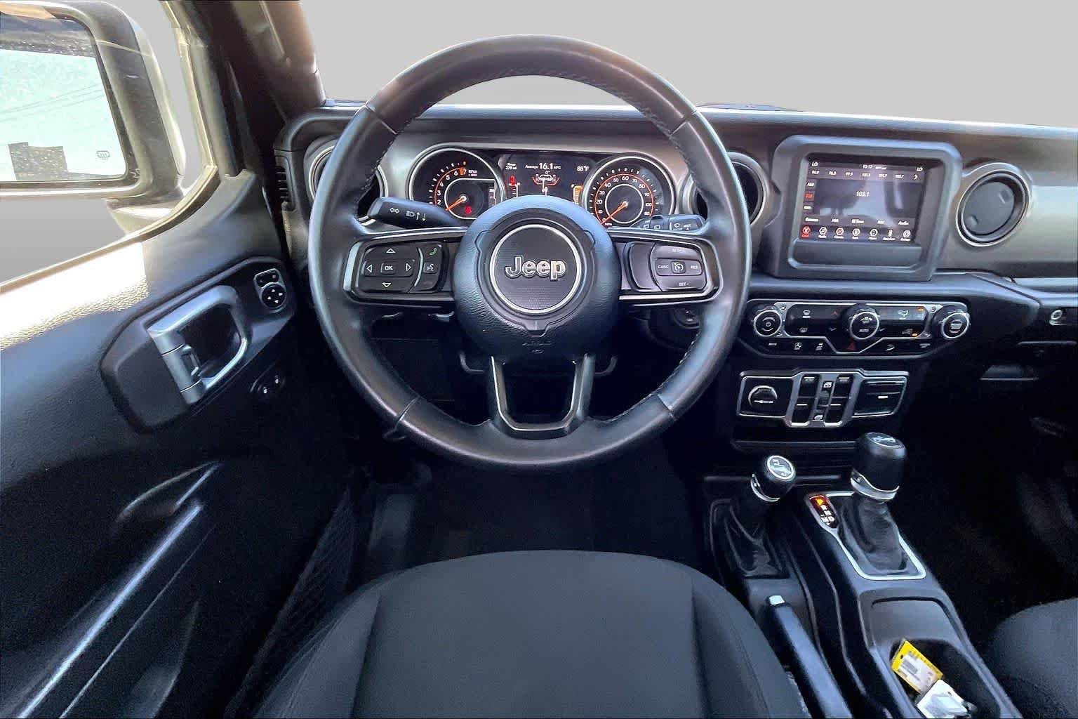Used 2018 Black Clearcoat Jeep Sport S image 6