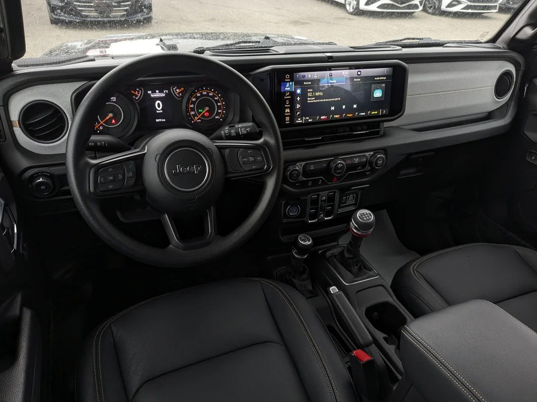 Certified Used 2025 Black Jeep Sport - - 4x4 - Pkg 23B - Black Paint - 3.6L Pentastar V6 - 12.3 Touchscreen & More! image 20
