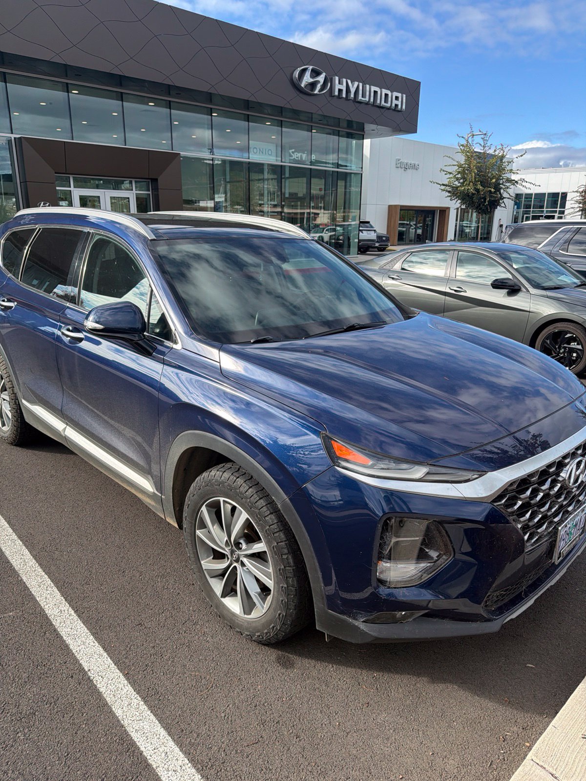 Used 2020 Blue Hyundai SEL image 1