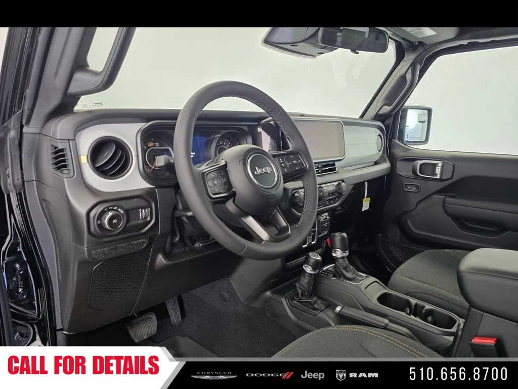 New 2025 Black Clear-Coat Exterior Paint Jeep Sport S image 18