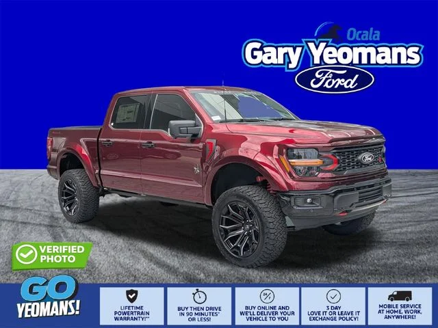 New 2026 Agate Black Metallic Ford XLT image 1