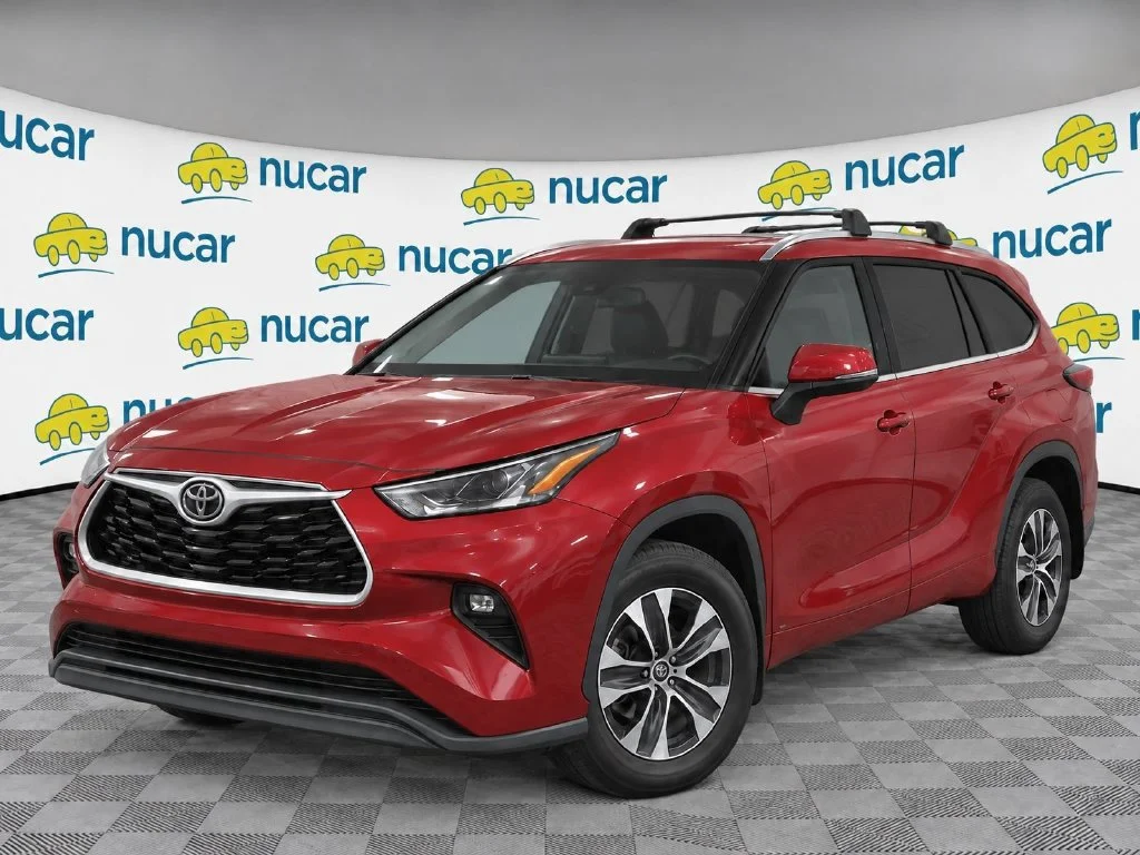 Certified Used 2022 Red Toyota XLE image 2