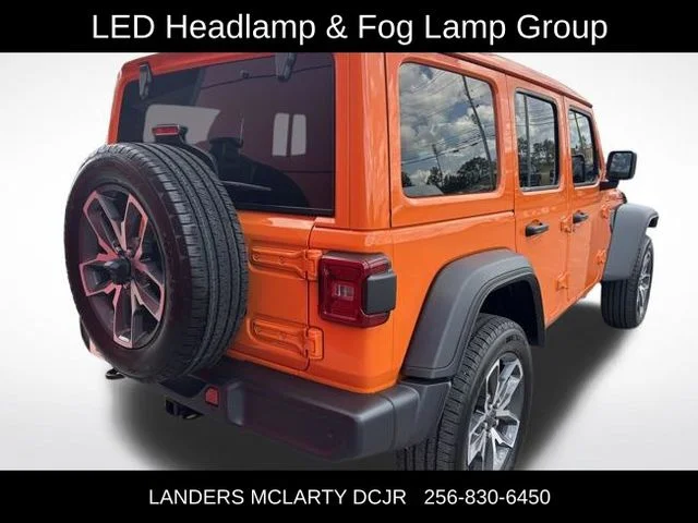 Used 2025 Orange Jeep Sport S 4xe image 7