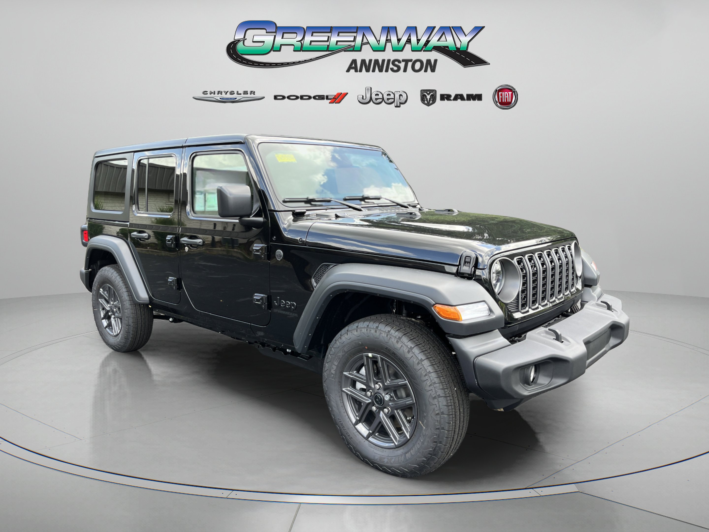 New 2026 Black Clearcoat Jeep Sport S image 1