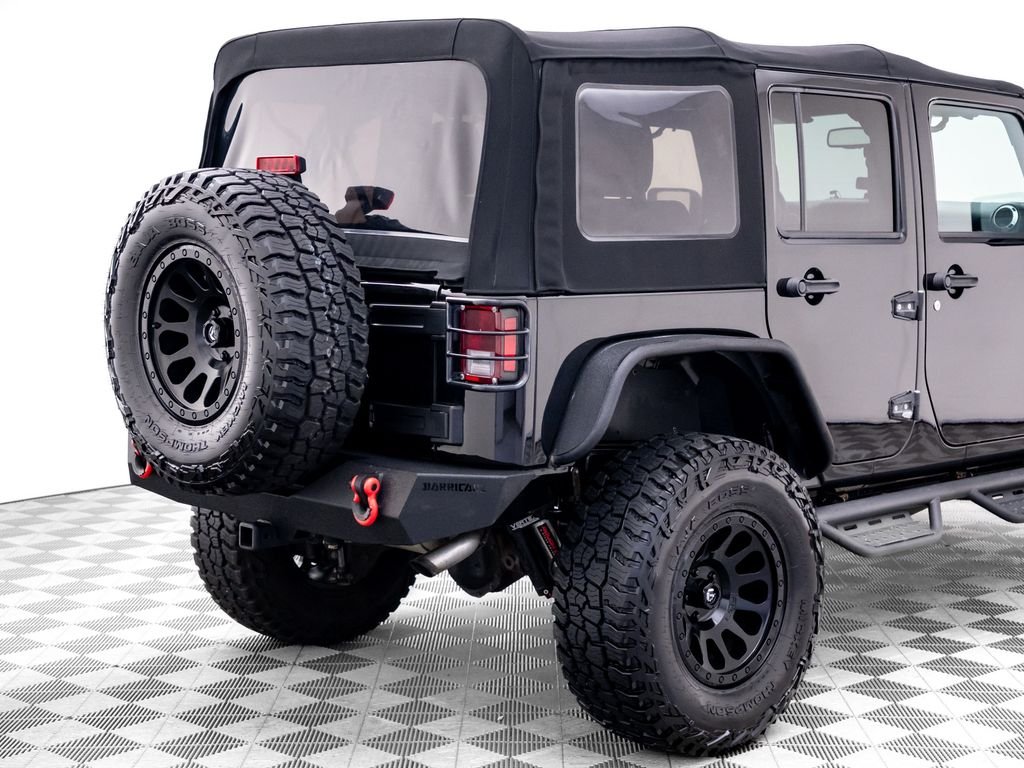 Used 2017 Black Clearcoat Jeep Unlimited Rubicon image 34