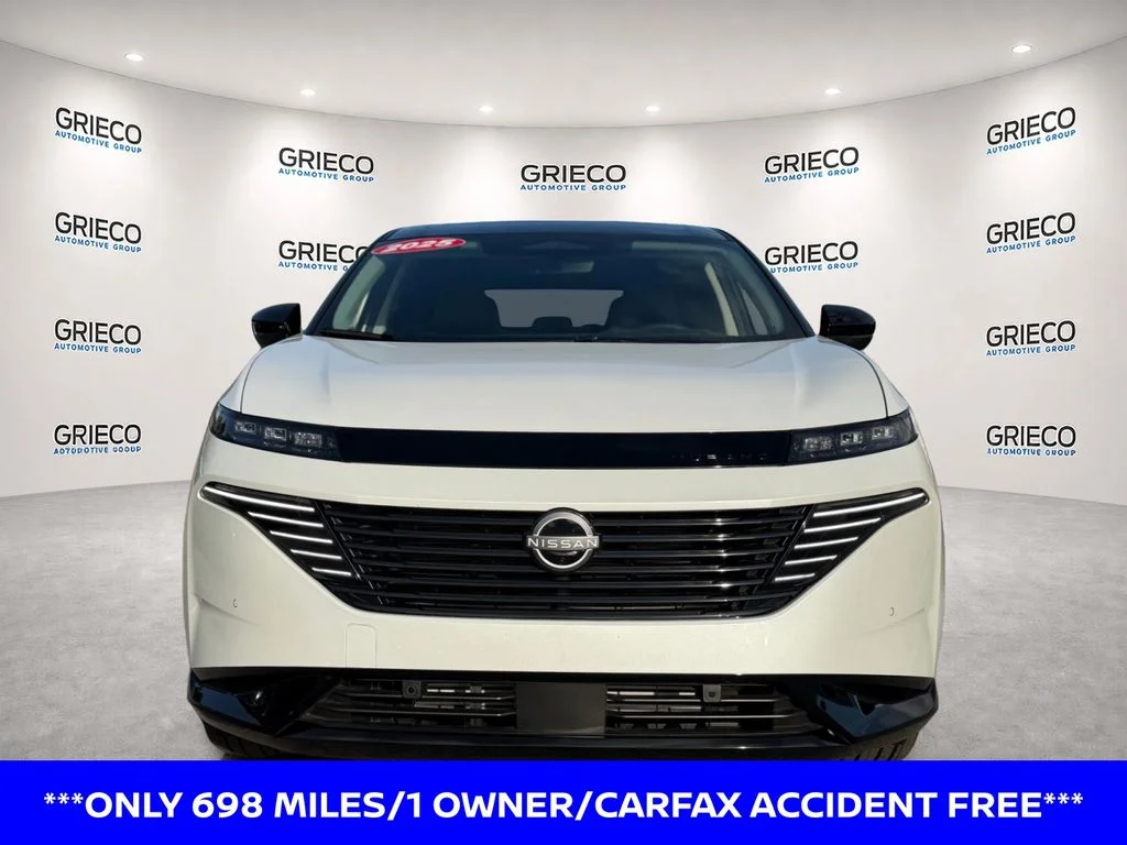 Certified Used 2025 White Nissan Platinum image 2