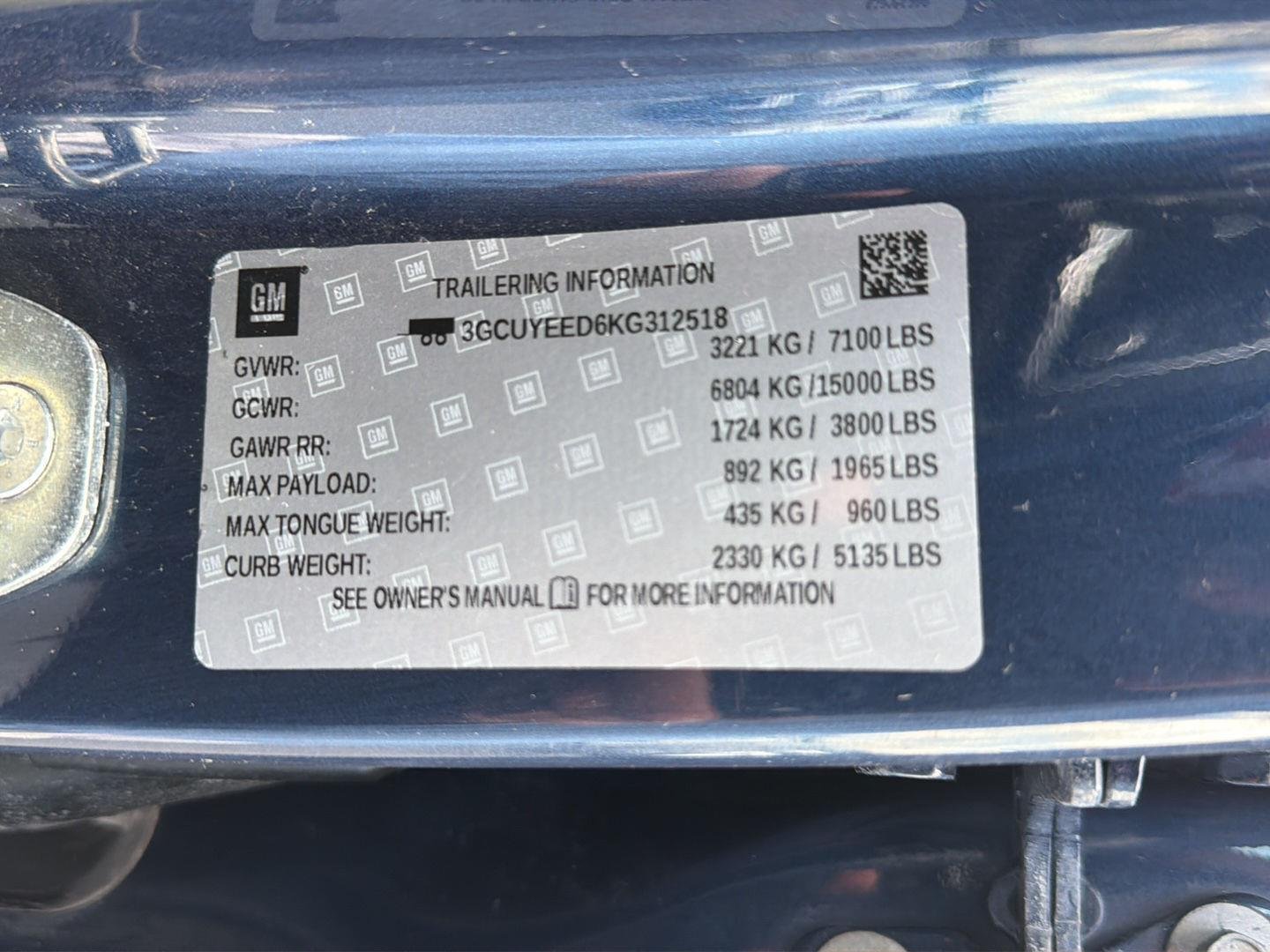 Used 2019 Northsky Blue Metallic Chevrolet RST image 43