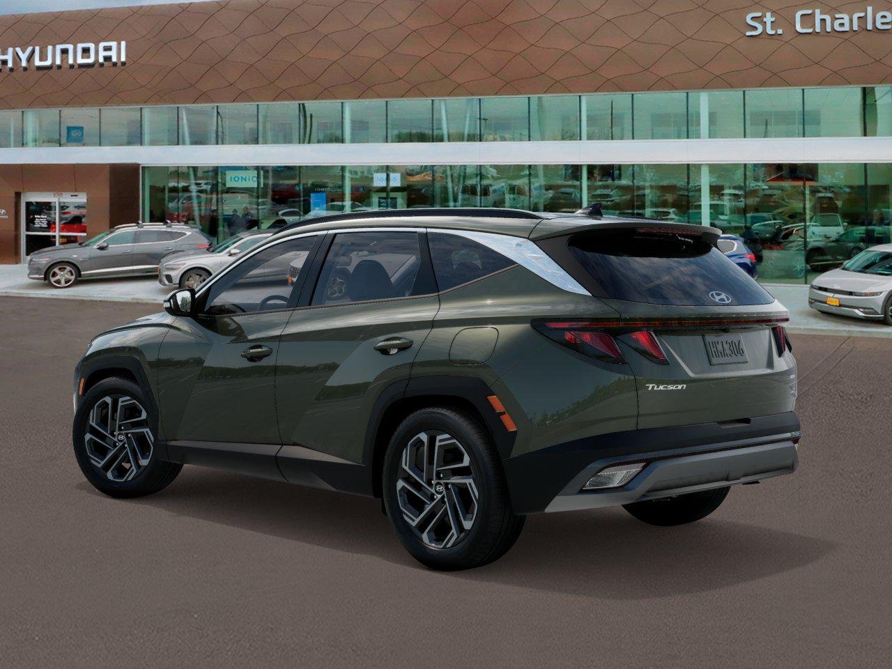 New 2026 Green Hyundai SEL AWD image 5
