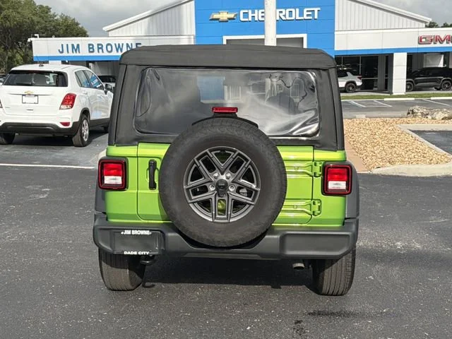 Used 2025 Green Jeep 2-Door Sport S 4x4 image 6