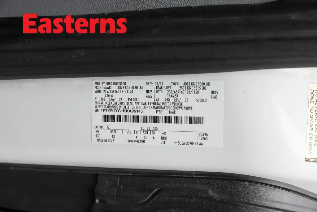 Used 2019 White Ford Base image 31