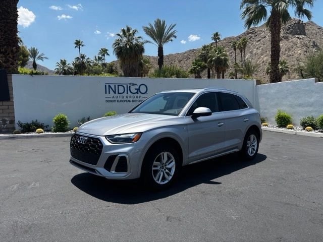 Used 2024 Florett Silver Metallic Audi 45 S line Premium image 1
