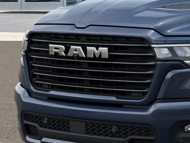 New 2026 Forged Blue Metallic Exterior Paint RAM Laramie image 11