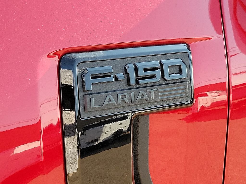 Used 2024 Rapid Red Metallic Tinted Clearcoat Ford Lariat image 14