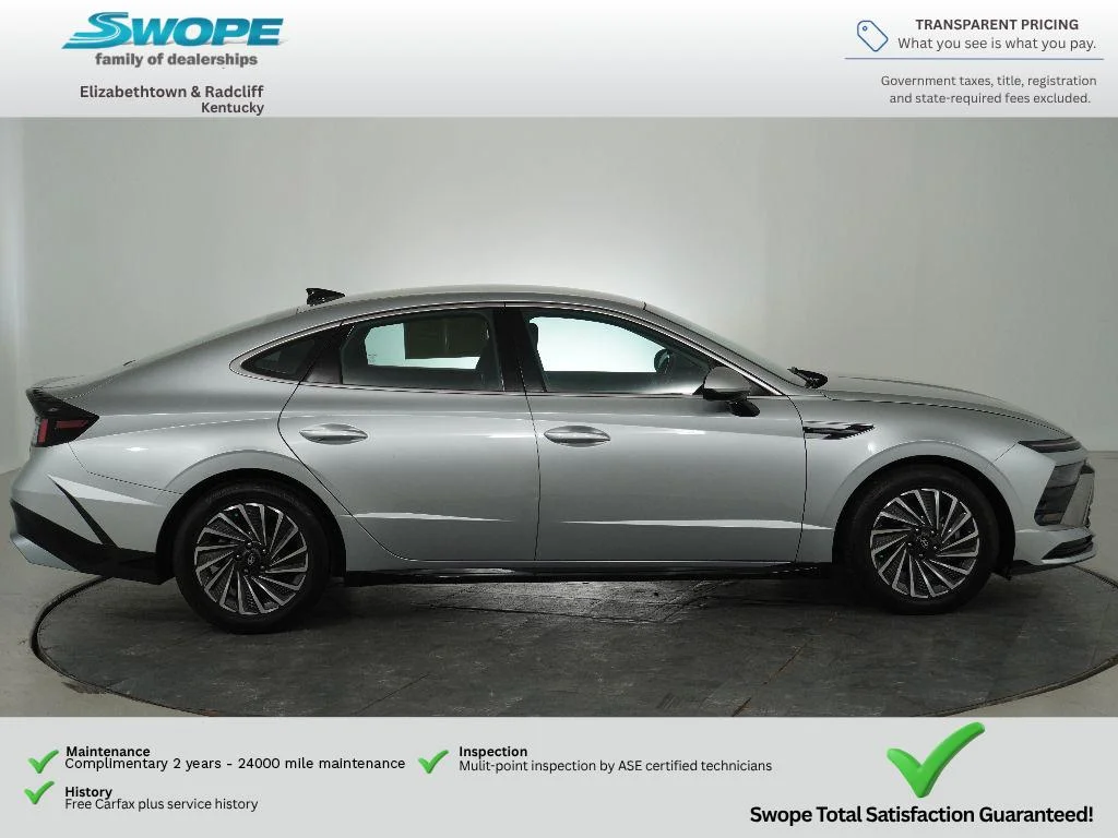 Used 2024 Aero Silver Hyundai SEL image 2
