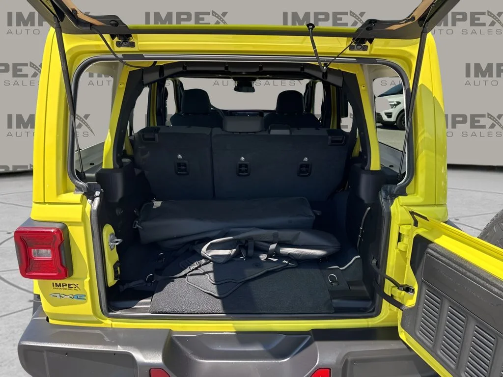Used 2024 Yellow Jeep Sahara 4xe image 23