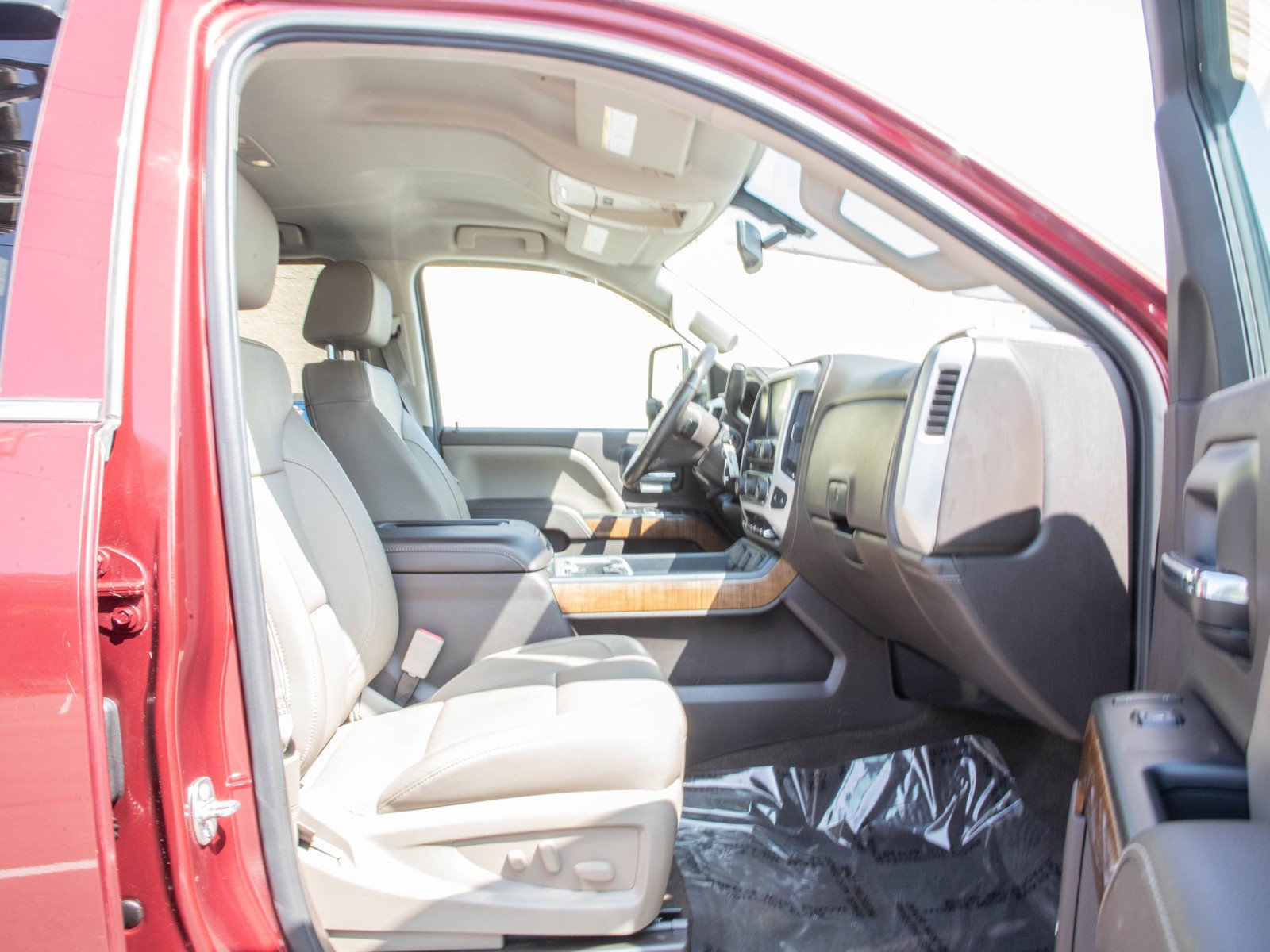 Used 2016 Crimson Red Tintcoat GMC SLT image 12