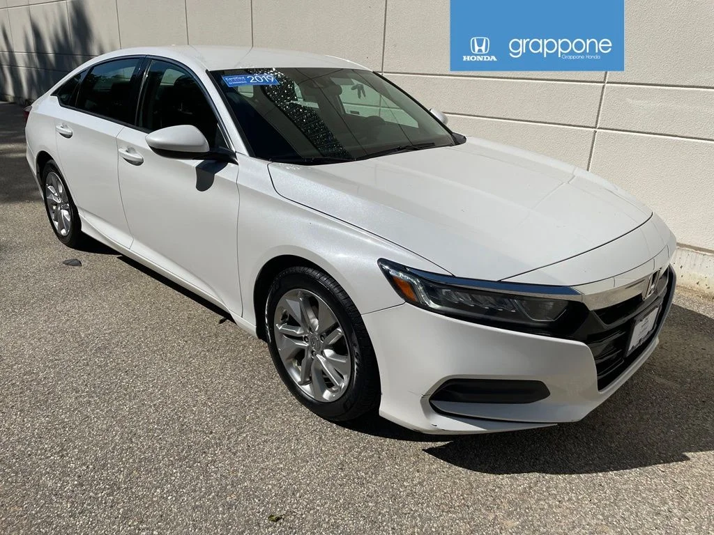 Certified Used 2019 White Honda LX image 1