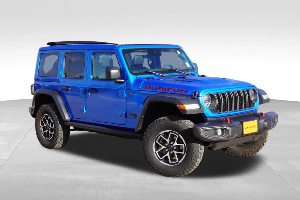 Certified Used 2024 Blue Jeep Rubicon image 2