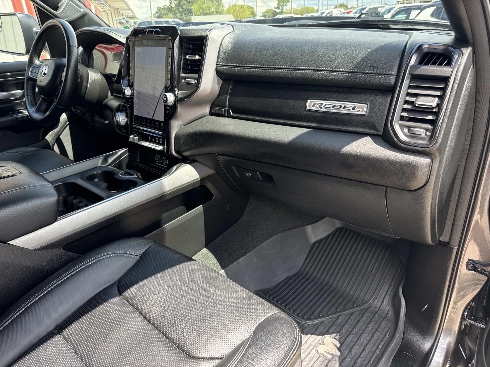 Used 2024 Granite Crystal Metallic Clearcoat Ram Rebel image 13