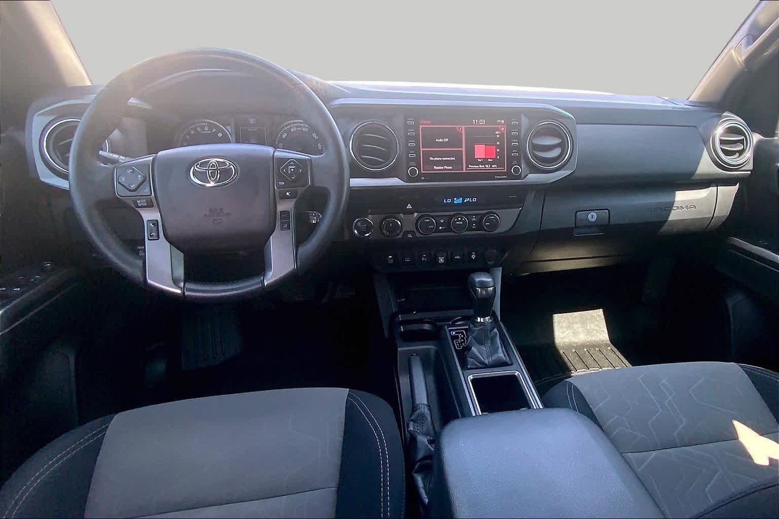 Certified Used 2021 Super White Toyota TRD Off Road image 16