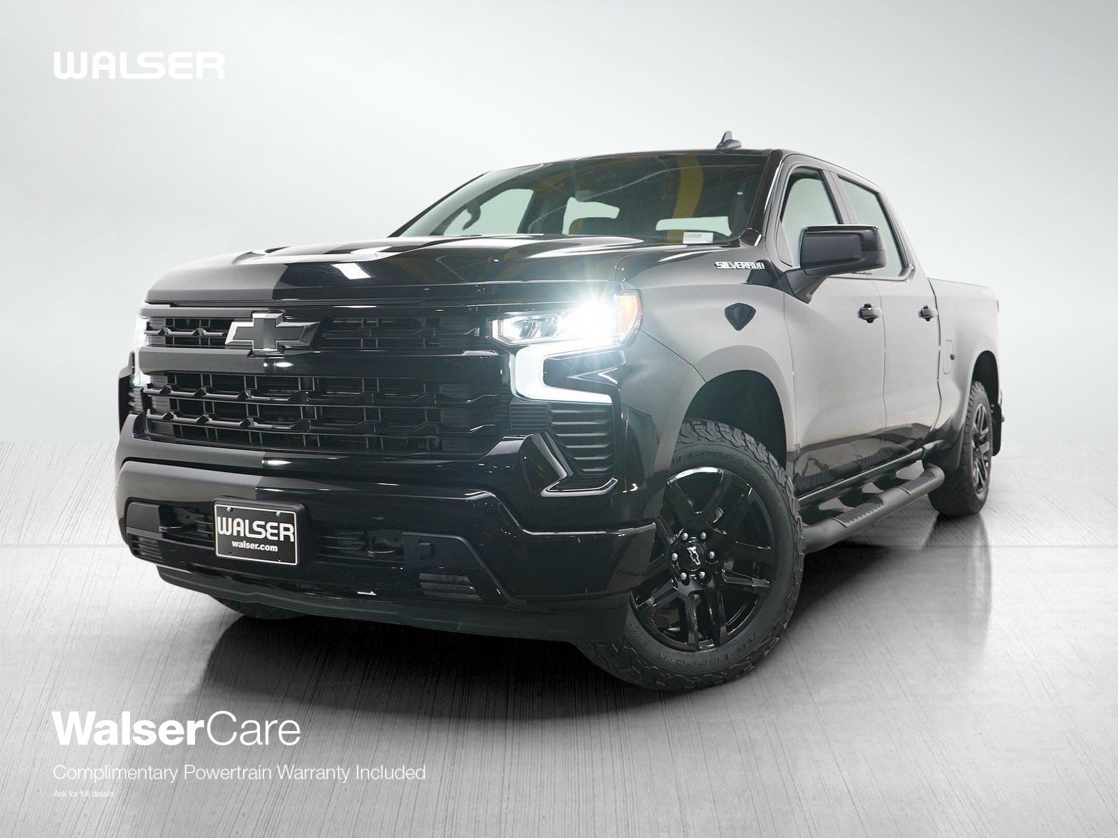 Used 2024 Black Chevrolet 4WD Crew Cab 157 RST image 1