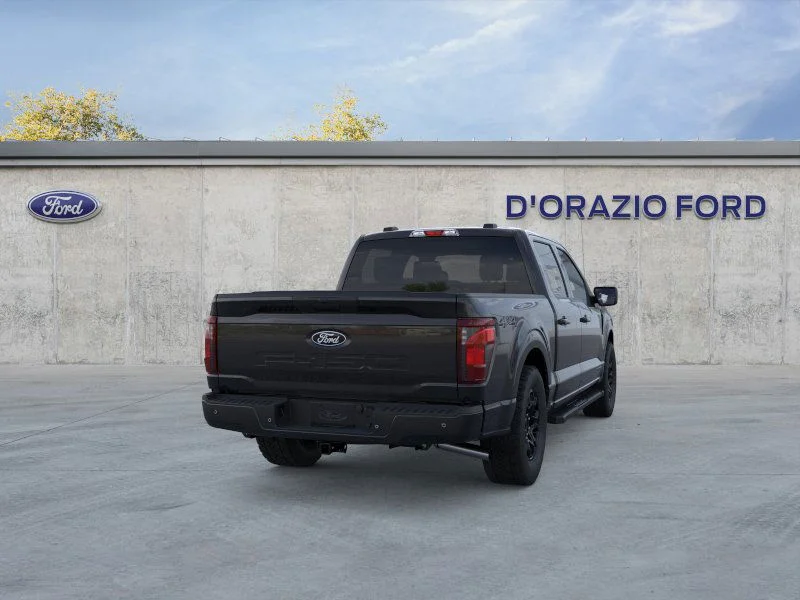 New 2026 Agate Black Metallic Ford XLT image 8